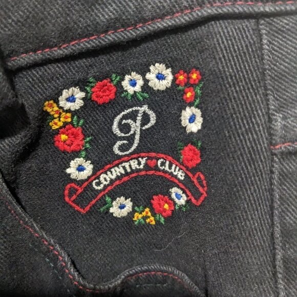 Vintage Perry Country Club | Embroidered Jeans - Picture 7 of 10